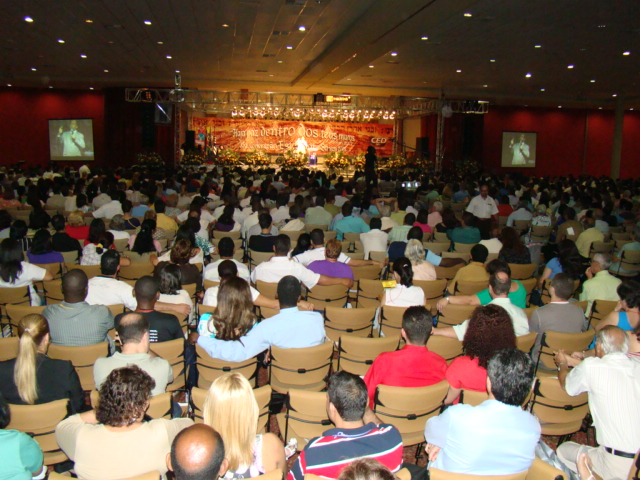 DSC03118.JPG - Congresso de  Pastores da igreja evangelica quadrangular em Santos - SP