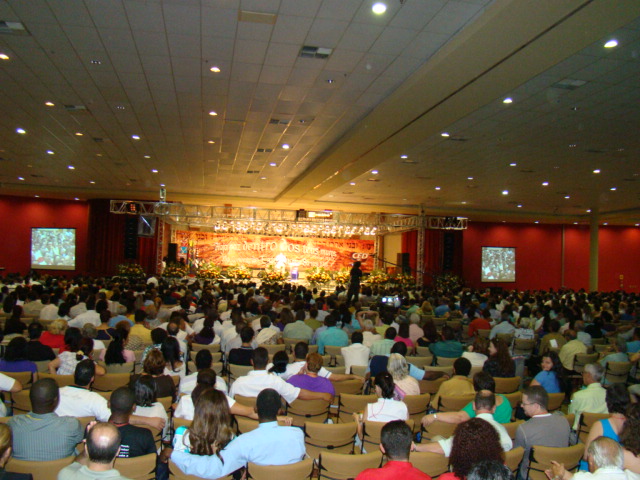 DSC03119.JPG - Congresso de  Pastores da igreja evangelica quadrangular em Santos - SP