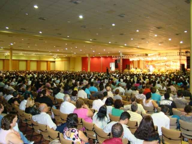 DSC03120.JPG - Congresso de  Pastores da igreja evangelica quadrangular em Santos - SP