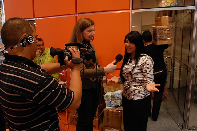 DSC_0215.JPG - Aline Campos entrevista Mara Lima para o Programa Família Debaixo da Graça